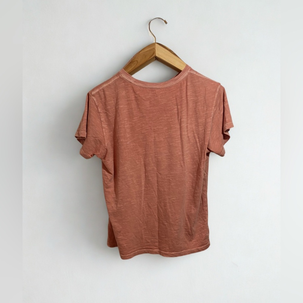 Lucky Brand Women's Queen of Spades Boyfriend Tee 100% Cotton Ash Rose Size XS - Picture 7 of 11